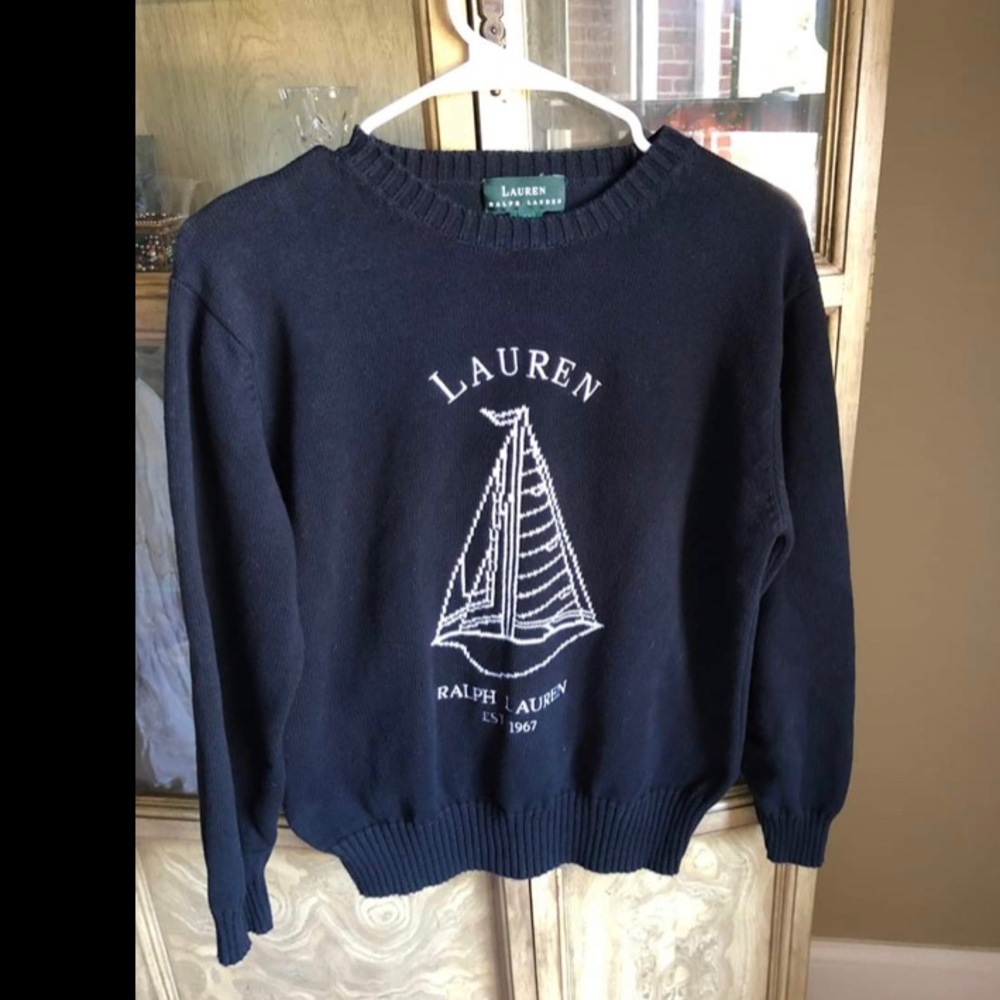 Size Medium Polo sweater vintage flawless